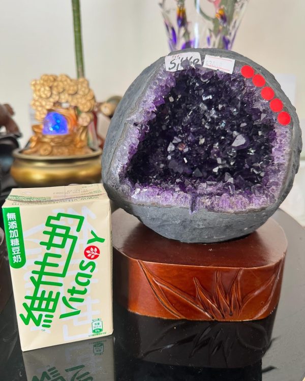 頂級紫晶錢袋子